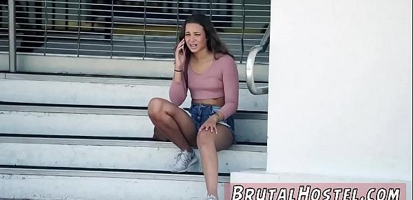  Broken teens interracial first time Fed up with waiting for a taxi,